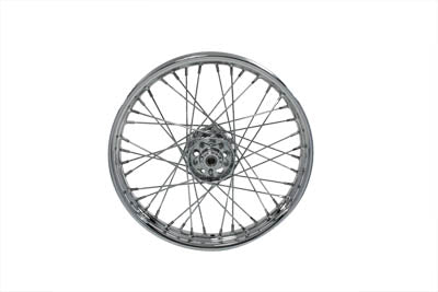 V-Twin 18 inch X 2.15 inch Replica Front or Rear Spoke Wheel - 52-0876