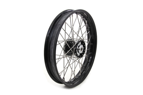 V-Twin 18 inch X 2.15 inch Replica Front or Rear Spoke Wheel - 52-0881