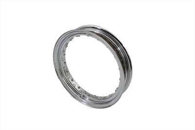 V-Twin Replica 16 inch X 3.00 inch Chrome Drop Center Wheel Rim - 52-0966