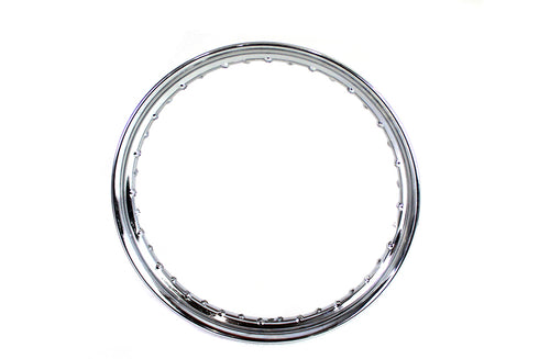 V-Twin 18 inch x 2.15 inch KH Replica Wheel Rim Chrome - 52-1022