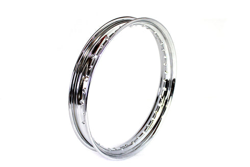 V-Twin 18 inch x 2.15 inch KH Replica Wheel Rim Chrome - 52-1022