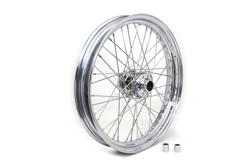 V-Twin 23 inch x 3.00 inch Front Spoke Wheel - 52-1032