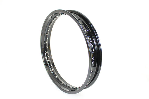 V-Twin 18 inch x 2.25 inch Wheel Rim Black - 52-1040