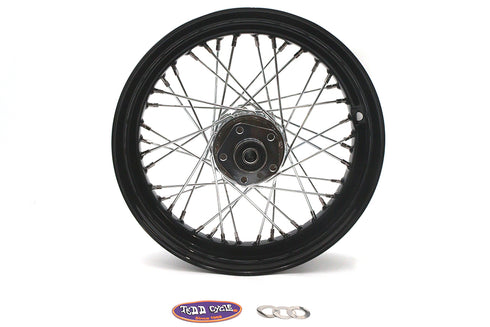 V-Twin 16 inch x 3.00 inch Rear Spoke Wheel - 52-1048