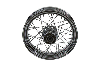 V-Twin 16 inch x 3.00 inch Replica Front Spoked Wheel - 52-1092