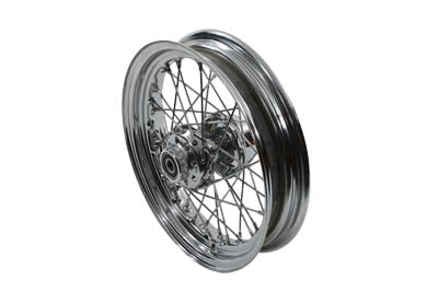 V-Twin 16 inch x 3.00 inch Replica Front Spoked Wheel - 52-1092