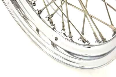 V-Twin 16 inch x 3.50 inch Replica Front or Rear Spoke Wheel - 52-1094
