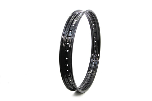 V-Twin 21 inch X 2.15 inch Rolled Edge Rim Black - 52-1208