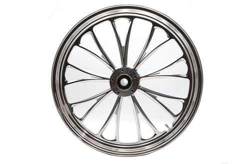 Ultima 21 inch x 2.15 inch Manhattan Front Wheel Polished Aluminum - 52-1431