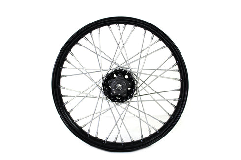 V-Twin 18 inch x 2.5 Replica F-H Trog Style Star Hub Wheel - 52-1935