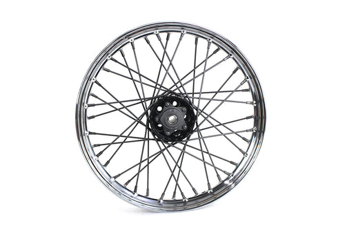 V-Twin 18 inch x 2.5 Replica F-H Trog Style Star Hub Wheel - 52-1937