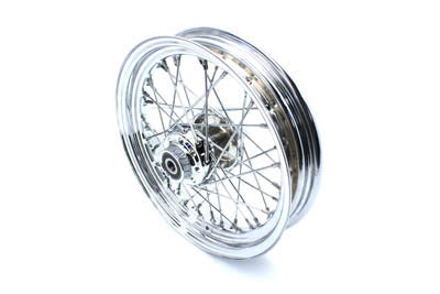 V-Twin 16 inch x 3.00 inch Replica Front Spoke Wheel - 52-2006