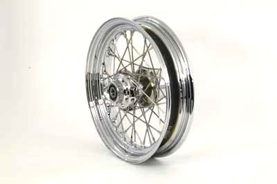 V-Twin 16 inch x 3.00 inch Replica Front Spoke Wheel - 52-2007