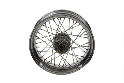 V-Twin 17 inch x 4.5 inch Rear Spoke Wheel - 52-2011