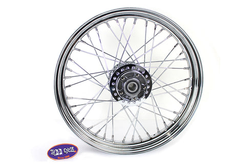 V-Twin 19 inch x 2.50 inch Replica Front Spoke Wheel - 52-2031
