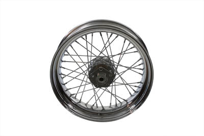 V-Twin 17 inch x 4.5 inch Replica Rear Spoke Wheel - 52-2034