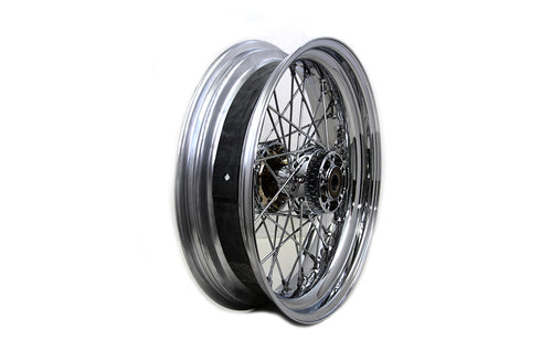 V-Twin 17 inch x 4.50 inch Rear Wheel Chrome - 52-2059