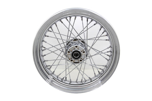 V-Twin 17 inch x 4.50 inch Rear Wheel Chrome - 52-2059