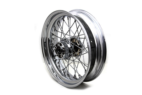 V-Twin 17 inch x 4.50 inch Rear Wheel Chrome - 52-2059