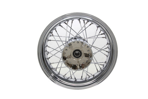 V-Twin 16 inch x 5.00 inch Rear Wheel Chrome - 52-2062