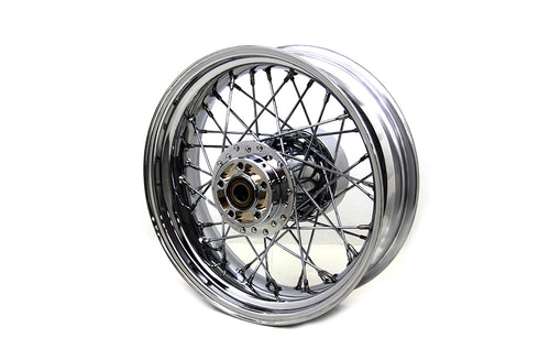 V-Twin 16 inch x 5.00 inch Rear Wheel Chrome - 52-2062