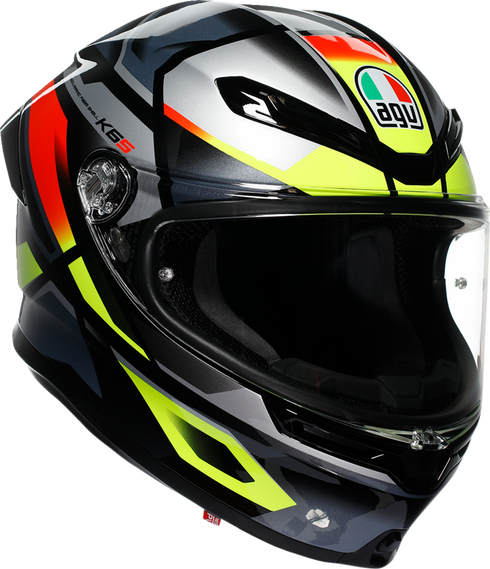 AGV K6 S Helmet - Erazer - Black/Red/Yellow Fluo - 2XL 2118395002-026-XXL