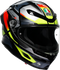 AGV K6 S Helmet - Erazer - Black/Red/Yellow Fluo - 2XL 2118395002-026-XXL