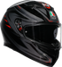 AGV K3 Helmet - Syth - Black/Red - Medium 2118381004-021-M