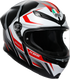 AGV K6 S Helmet - Karve - Matte Black/White/Red - Small 2118395002-025-S