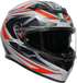 AGV K3 Helmet - Space - Matte White/Red Fluo - Small 2118381004-020-S