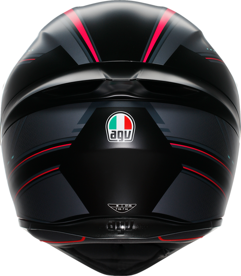 AGV K1 S Helmet - Sling - Matte Black/Pink - 2XL 2118394003-063-XXL