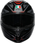 AGV K3 Helmet - Syth - Black/Red - 2XL 2118381004-021-XXL