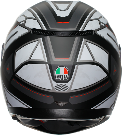 AGV K3 Helmet - Rivia - Matte Black/White - Small 2118381004-019-S