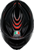 AGV K3 Helmet - Syth - Black/Red - Large 2118381004-021-L