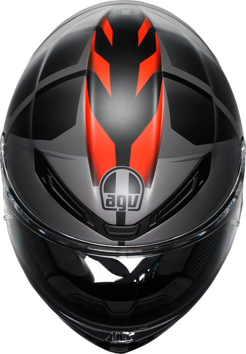 AGV K6 S Helmet - Karve - Matte Black/Gray/Red - XL 2118395002-024-XL