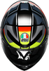 AGV K6 S Helmet - Erazer - Black/Red/Yellow Fluo - Large 2118395002-026-L