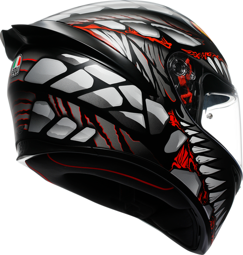 AGV K1 S Helmet - Lyzard - Matte Black/Gray/Red - XL 2118394003-044-XL
