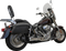 BASSANI XHAUST 2-into-1 Ripper Exhaust System - Short - Chrome - Twin Cam Softails 1S6C