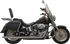 BASSANI XHAUST 2-into-2 True Dual Drag Pipe Exhaust System - Chrome - Twin Cam - Softail 1S98P