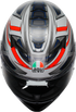 AGV K3 Helmet - Space - Matte White/Red Fluo - Small 2118381004-020-S
