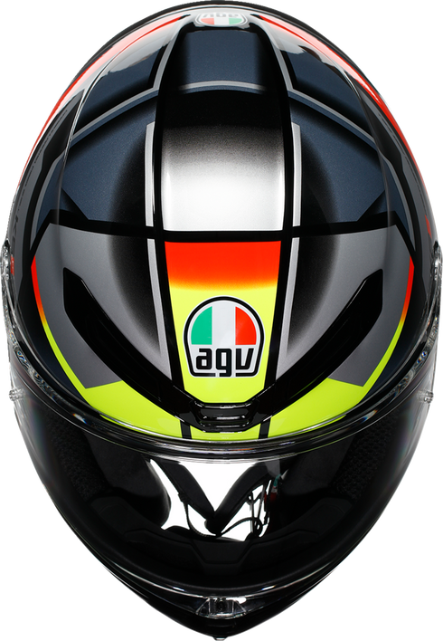 AGV K6 S Helmet - Erazer - Black/Red/Yellow Fluo - 2XL 2118395002-026-XXL