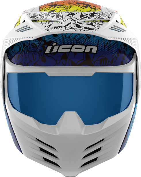 ICON Elsinore* Helmet - Doodle 3 - White - 3XL 0104-3443