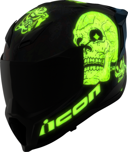 ICON Ultraflite Helmet - Doodle 3 - MIPS? - Blue - XL 0101-18065