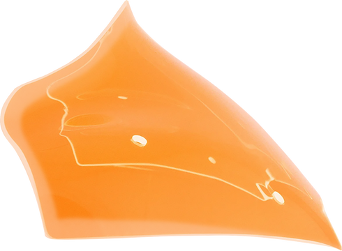 KLOCK WERKS Kolor Flare™ Sport Windshield - 8" - Orange Ice KWW-01-0751