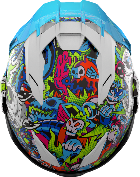 ICON Ultraflite Helmet - Doodle 3 - MIPS® - Blue - XS 0101-17972