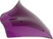 KLOCK WERKS Kolor Flare™ Sport Windshield - 8" - Purple - FLTRX KWW-01-0760