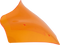 KLOCK WERKS Kolor Flare™ Sport Windshield - 8" - Orange - FLTRX KWW-01-0756
