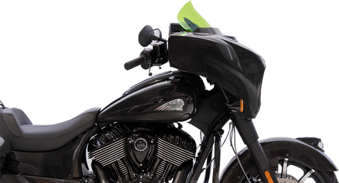 KLOCK WERKS Kolor Flare™ Windshield - 10" - Green Ice KWW-04-0634