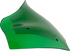 KLOCK WERKS Kolor Flare™ Sport Windshield - 8" - Green - FLTRX KWW-01-0758