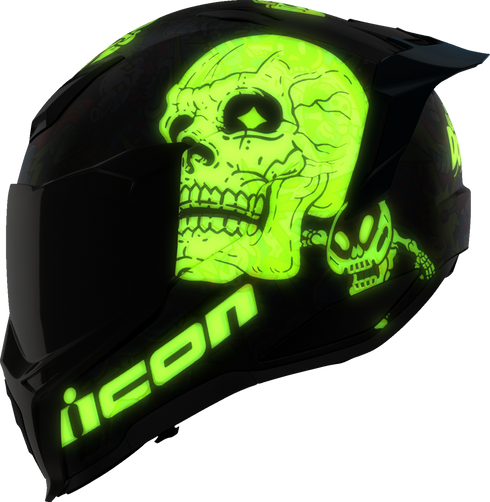 ICON Ultraflite Helmet - Doodle 3 - MIPS? - Blue - 3XL 0101-18067
